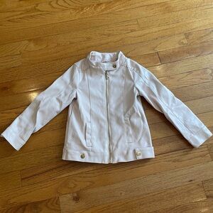 Max Studio girls faux leather jacket